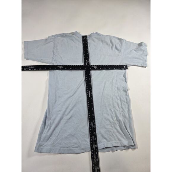 Vintage 80s Claytor Lake Dublin Virginia Blue T Shirt Fun Tees Medium - Picture 3 of 3